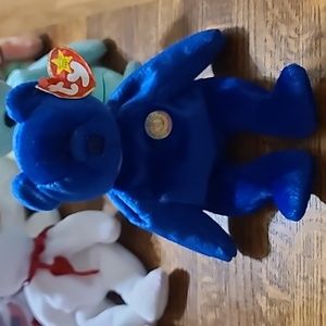 𝅺Ty Clubby Beanie Babies Tag Errors 1998 Rare 1st Ed. Good Cond.